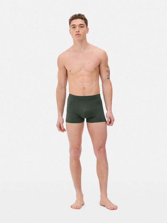 3pk Seamless Ribbed Trunks