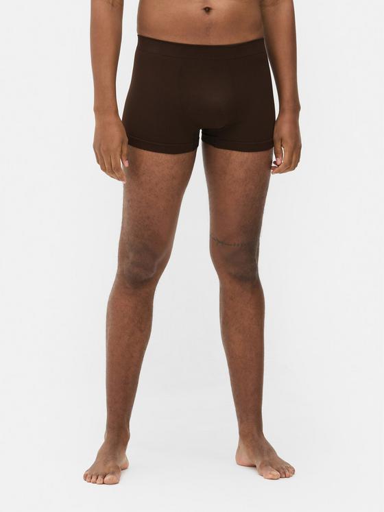 3pk Seamless Ribbed Trunks