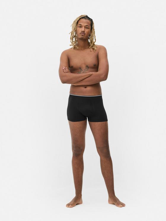 3pk Seamless Ribbed Trunks