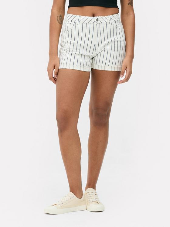 Denim Turn Up Shorts