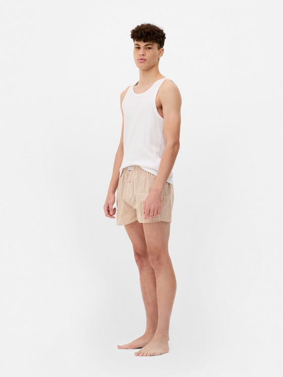 3pk Check Boxer Shorts