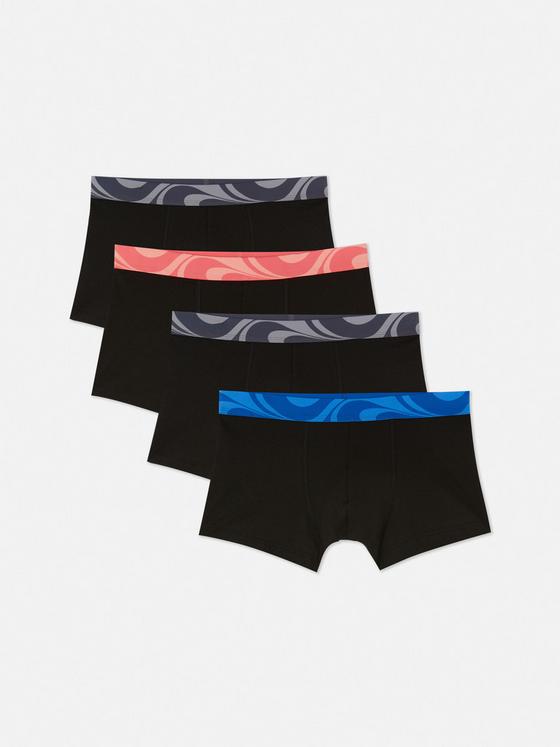 5pk Wavy Waistband Briefs