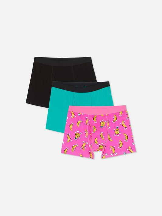 3pk Pineapple Fashion Trunks