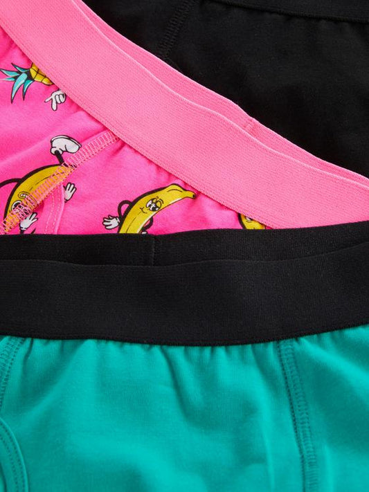 3pk Pineapple Fashion Trunks