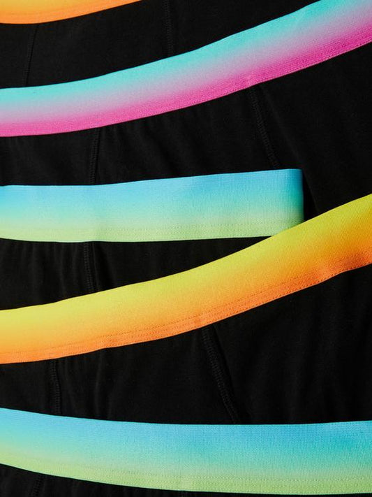 5pk Colour Waistband Trunks