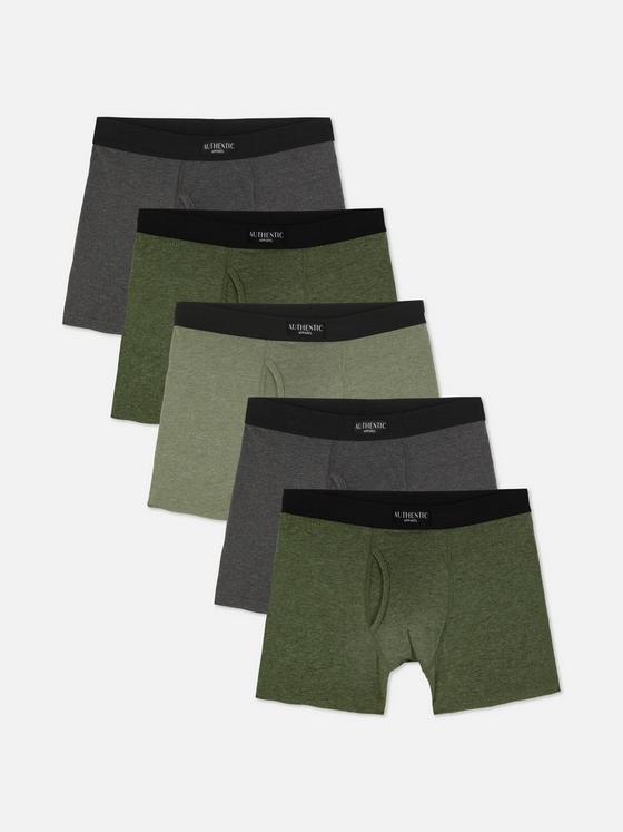 5pk Marl Trunks