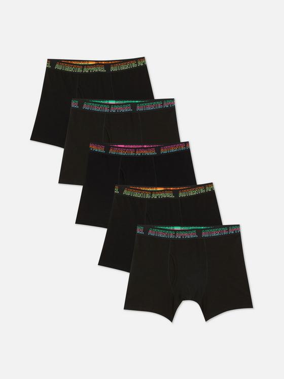 5pk Ombré Waistband Trunks
