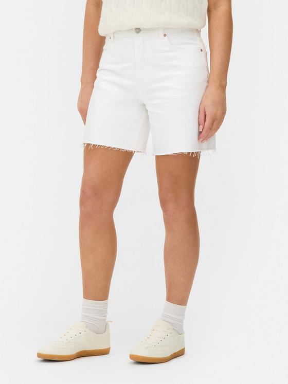 Boyfriend Denim Shorts