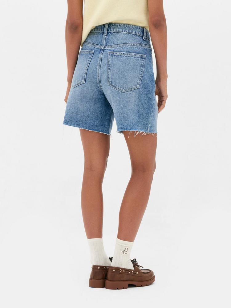 Boyfriend Denim Shorts