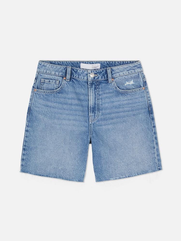 Boyfriend Denim Shorts