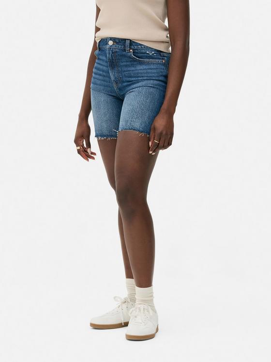 Boyfriend Denim Shorts