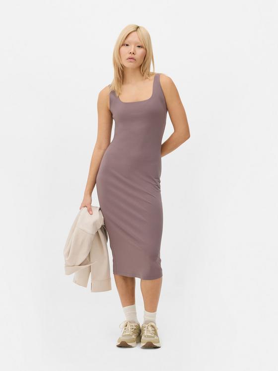 Jersey Tank Midi Dress