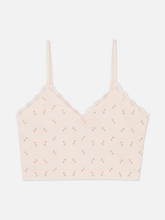 Lace Trim Cami Top