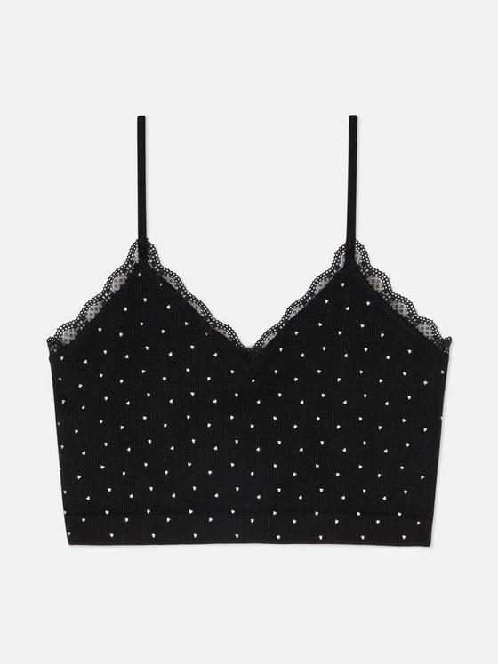 Lace Trim Cami Top