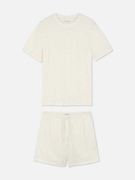 Jacquard Short Pyjama Set