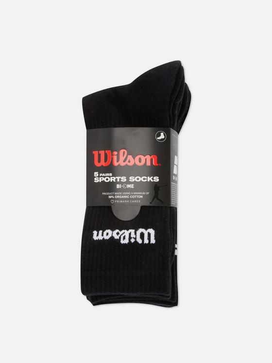 5pk Wilson Sports Socks