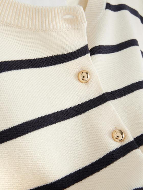Crew Neck Cardigan