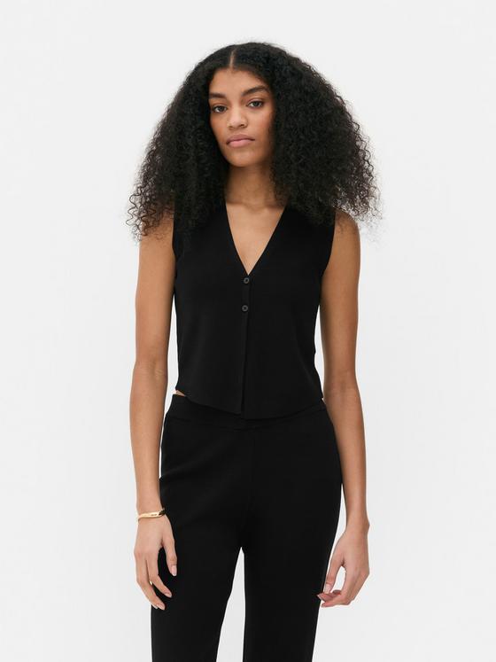 Paula Echevarría Knitted Waistcoat