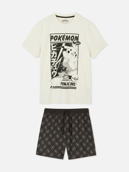 Pokémon Pikachu Short Sleeved Tee and Shorts Set