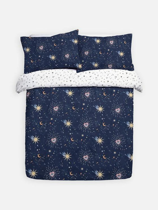 Dreamy Celestial King Size Duvet Cover Set