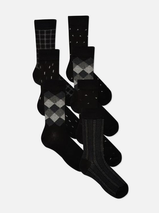 7pk Mixed Ankle Socks