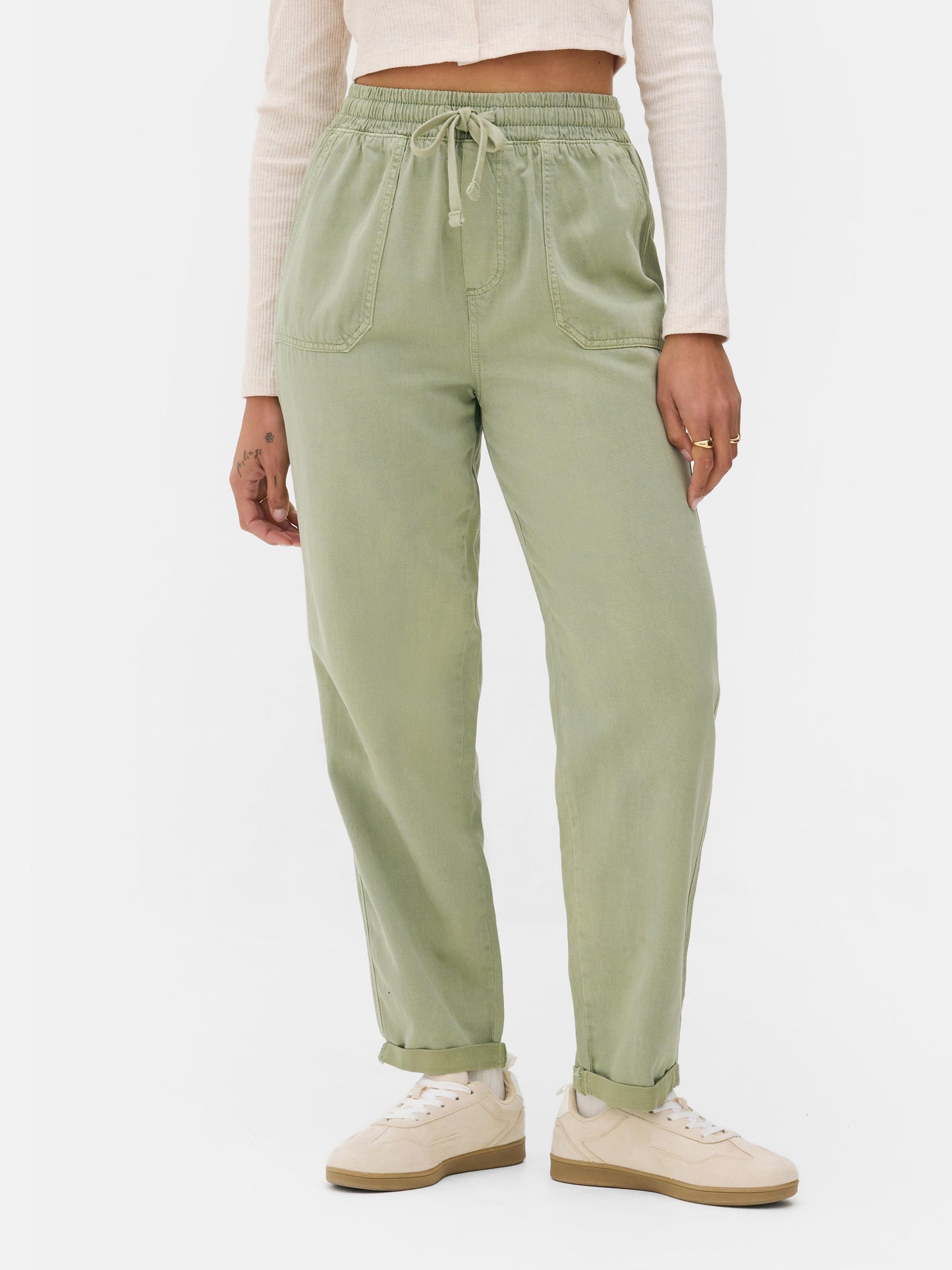 Tie Waist Joggers