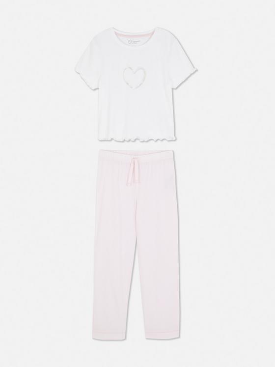 Heart Short Sleeve Pyjamas