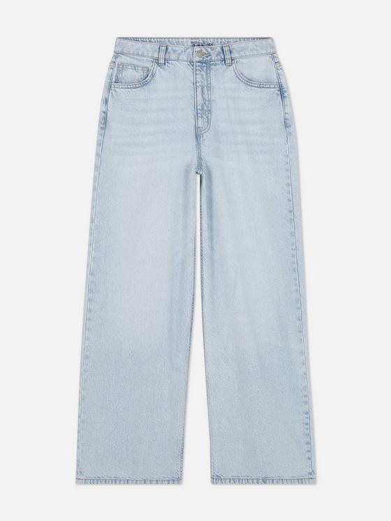 Wide Leg Denim Jeans