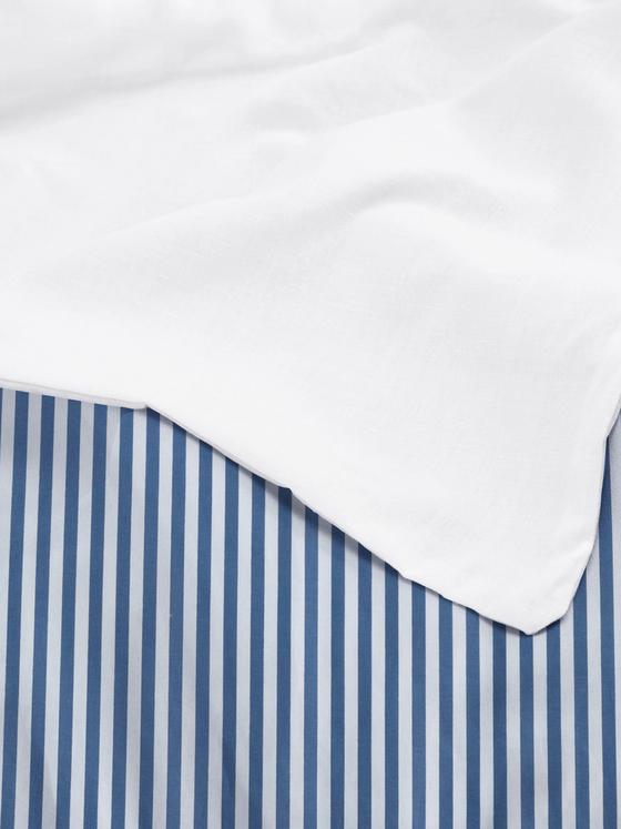 Striped Frill Super King Duvet Cover Set
