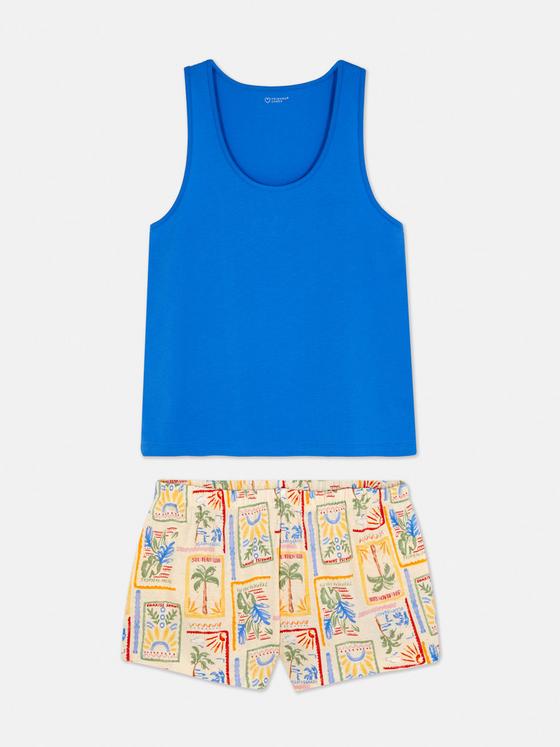 Vest and Shorty Pyjama Set
