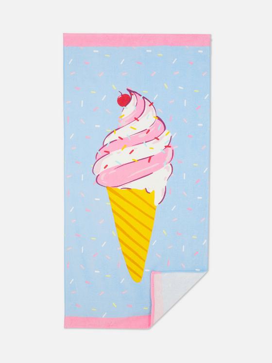 Patterned Beach Towel