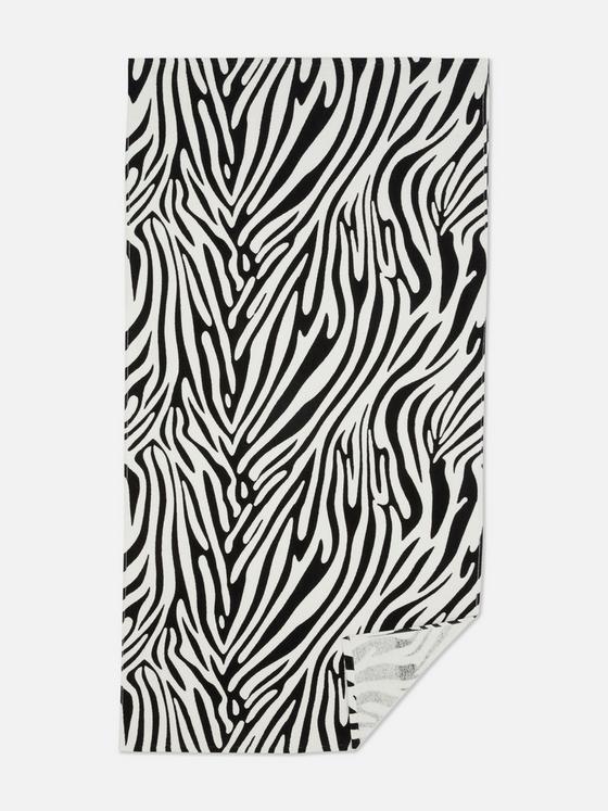 Patterned Beach Towel