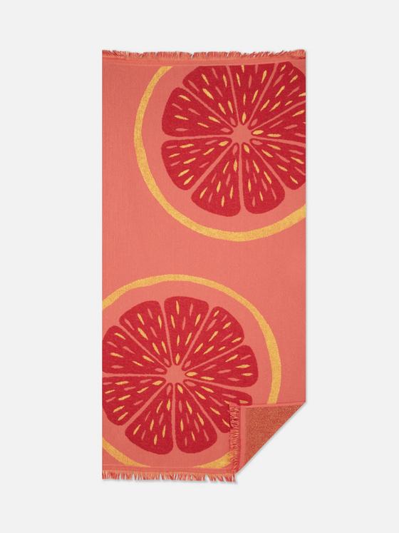 Jacquard Beach Towel