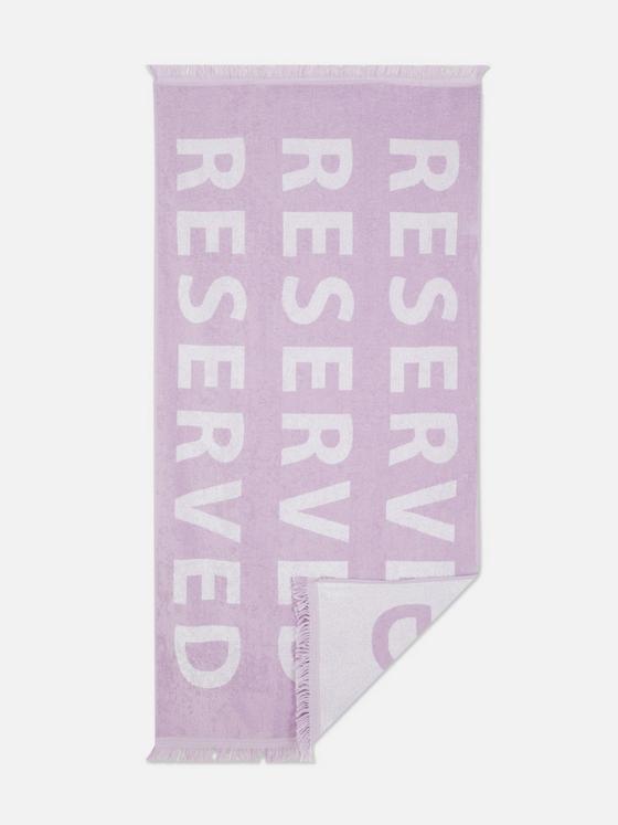 Jacquard Beach Towel