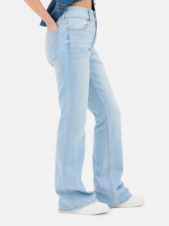 Flared Denim Jeans