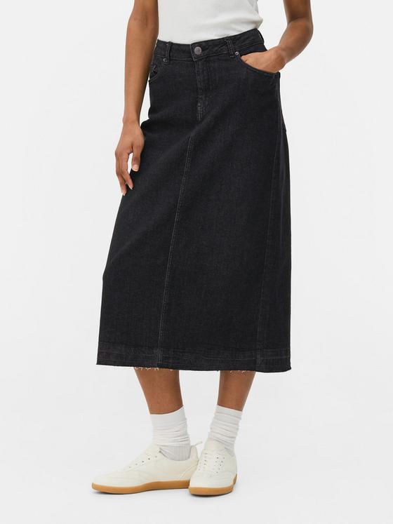 Denim Midi Skirt