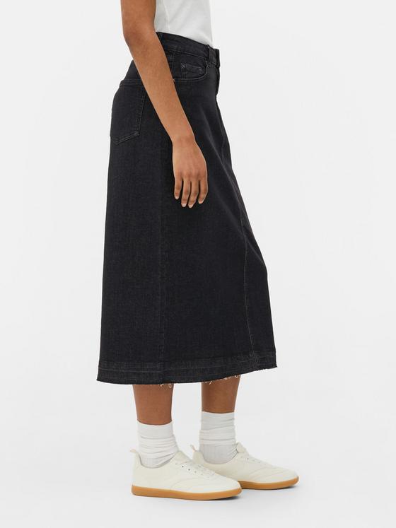Denim Midi Skirt