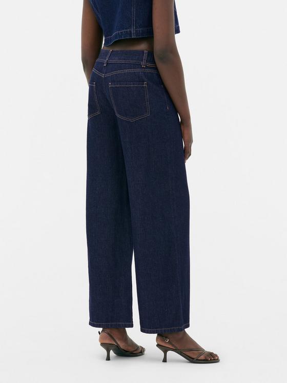 Rita Ora Belted Wide Leg Jeans