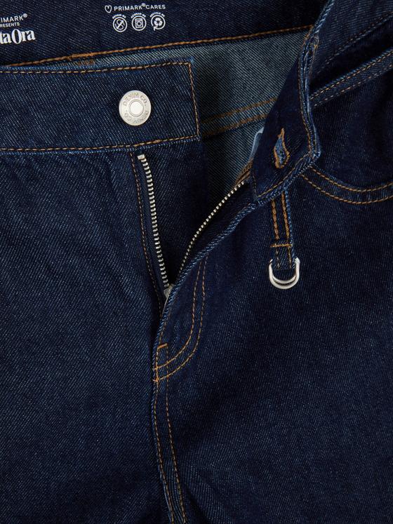 Rita Ora Belted Wide Leg Jeans