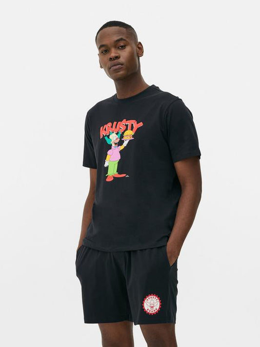 The Simpsons Krusty The Clown Short Pyjamas