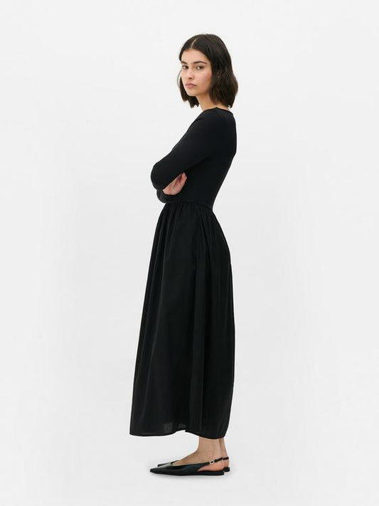 2-in-1 T-Shirt Midi Dress