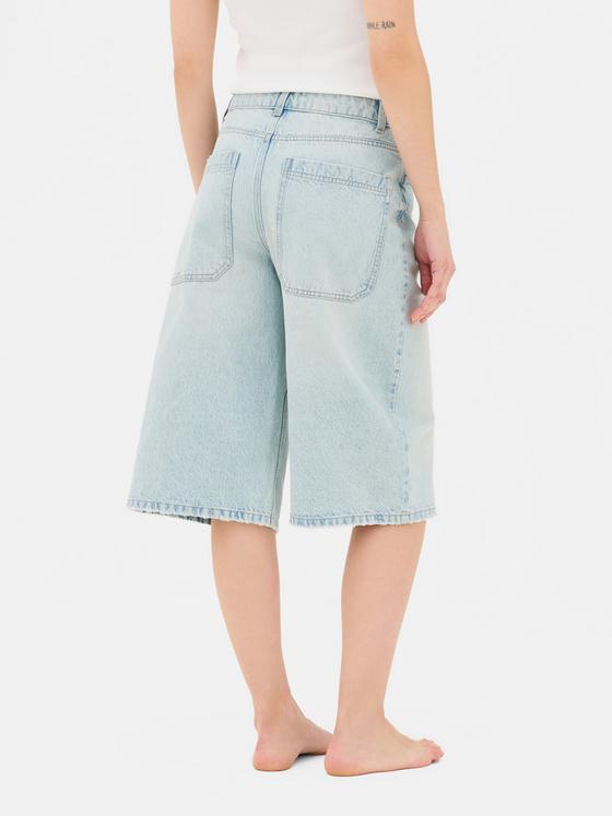 Rita Ora Denim Jorts