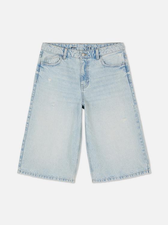 Rita Ora Denim Jorts