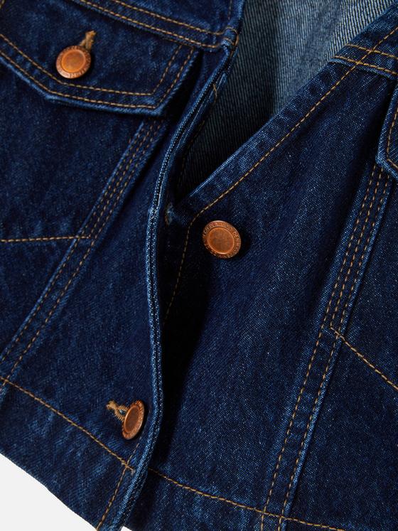 Rita Ora Denim Waistcoat