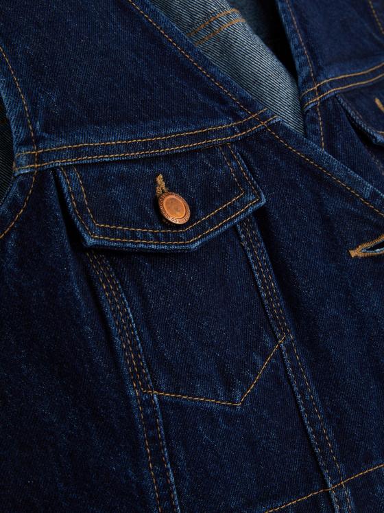 Rita Ora Denim Waistcoat