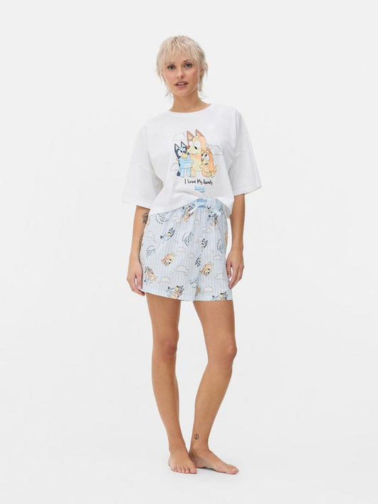 Women's Bluey T-Shirt and  Shorts Family Matching Pyjamas