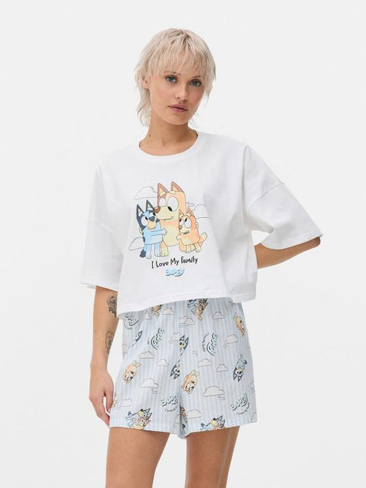 Women's Bluey T-Shirt and  Shorts Family Matching Pyjamas