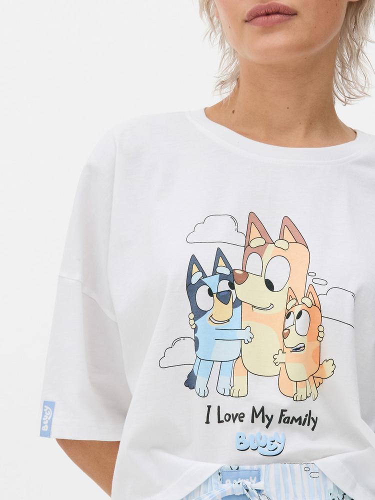 Women's Bluey T-Shirt and Shorts Family Matching Pyjamas