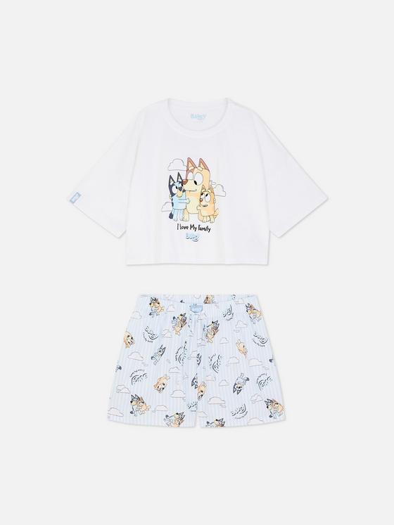 Women's Bluey T-Shirt and Shorts Family Matching Pyjamas