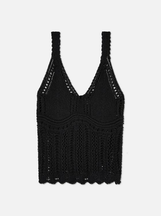 Rita Ora Knitted Bralette Top